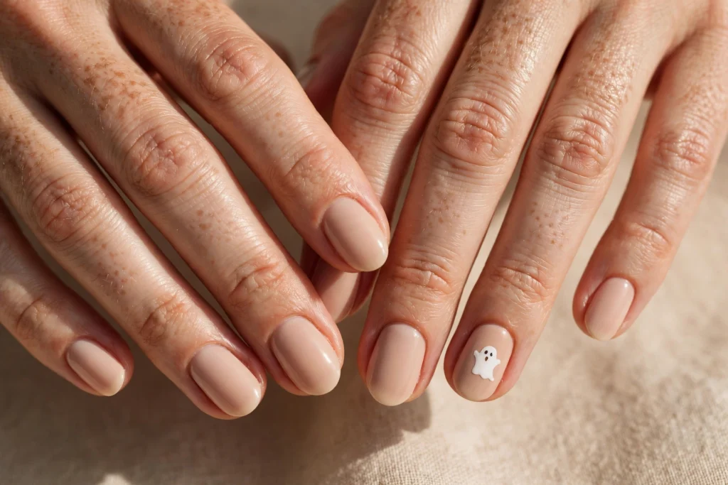14 Minimalist Halloween Nails (Cute, Easy & Not Gory)