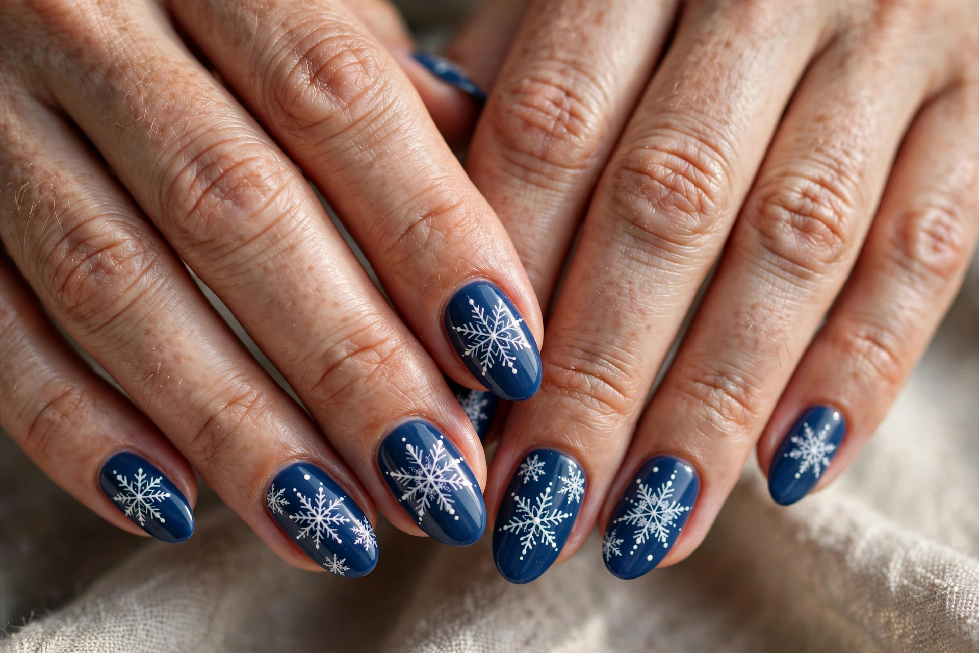8. Delicate Snowflakes