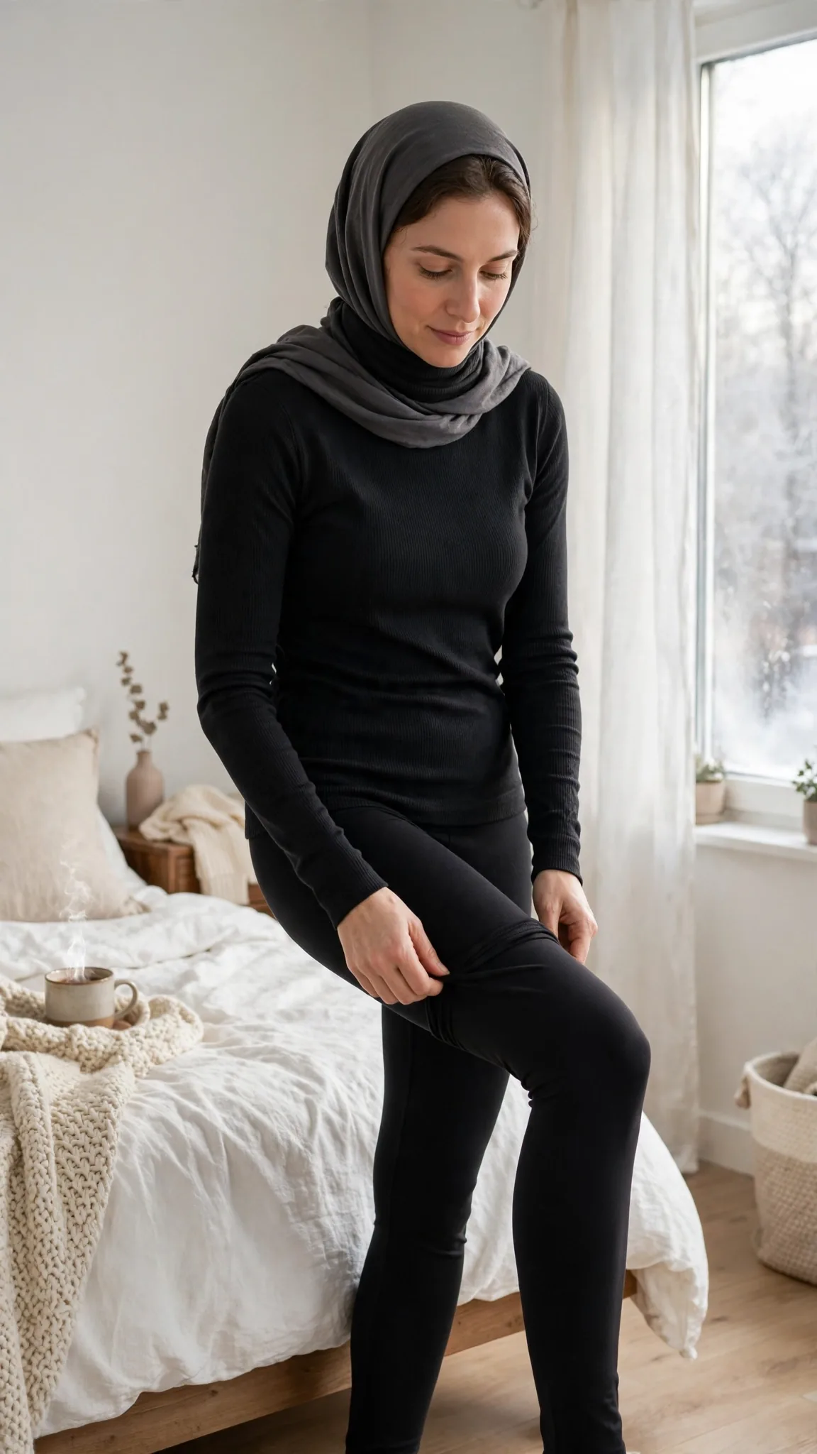Modest Winter Layering – Start With a Sleek Thermal Base Layer